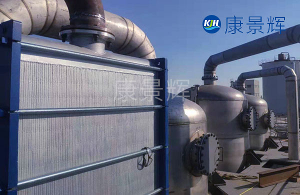 冷凝器在多效蒸發濃縮結晶系統中的應用